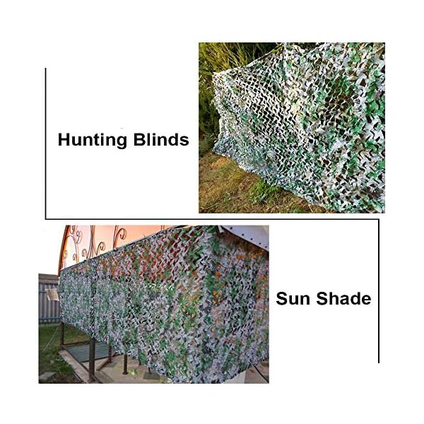 F-XW Tarnnetz Bundeswehr/Woodland Armee Tarnung Net, Fotografie, Grün, 1.5x5m, 1.5x7m, 2x4m, 3x3m, 3x5m, 4x4m, 4x7m… – Bild 5