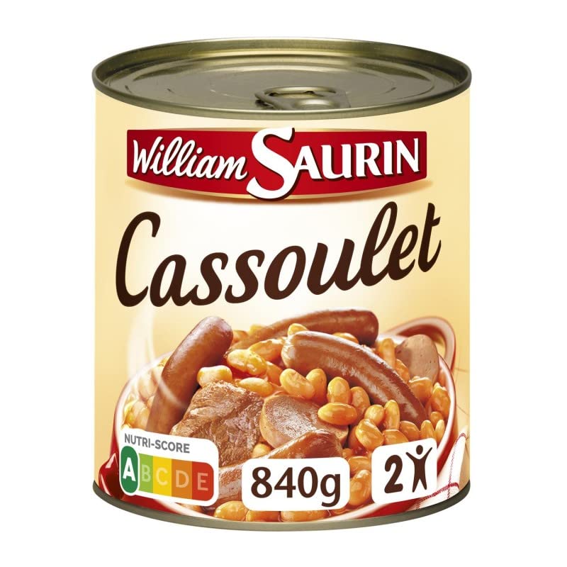 WILLIAM SAURIN – El Casoulet Mitonné 840G – Lote de 2