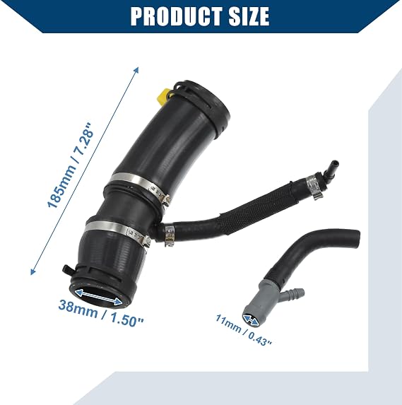 No. Lr049990/lr045239 サーモスタットチューブ スロットルボディヒーター アウトレットホース ランドローバー レンジローバー ディスカバリー ディフェンダー/エンジンクーラントホース ラジエータークーラントホース/耐久性 / 1セット