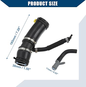 No. Lr049990/lr045239 サーモスタットチューブ スロットルボディヒーター アウトレットホース ランドローバー レンジローバー ディスカバリー ディフェンダー/エンジンクーラントホース ラジエータークーラントホース/耐久性 / 1セット