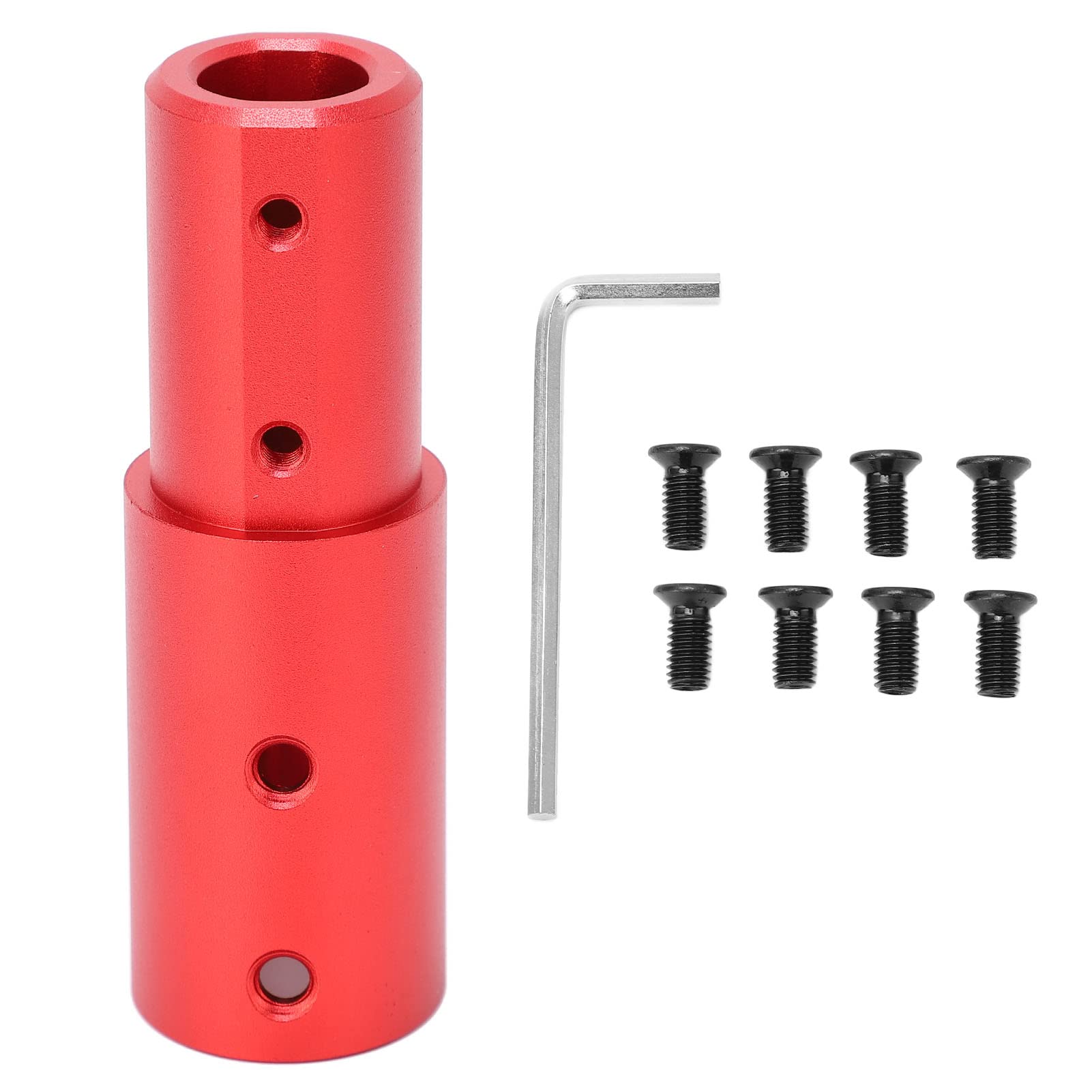 Electric Scooter Handlebar Riser, Aluminum Alloy Increase Height More Than 58mm for M365 1s Pro 2 Essential Lite Electric Scooter (Red