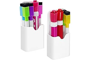 2 PCS Magnetic Dry Erase Marker Holder