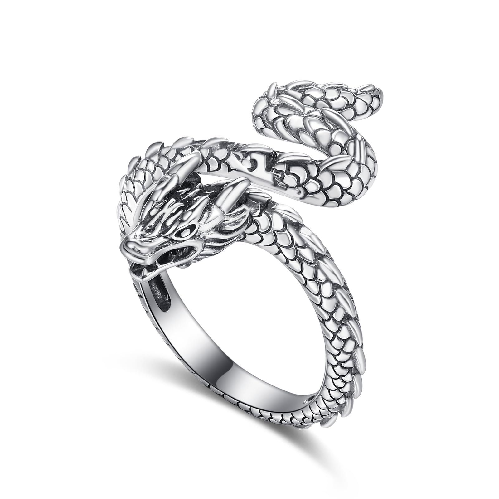 Schlange Ring Männer Frauen Schöner Schlangenring Gothic Rin