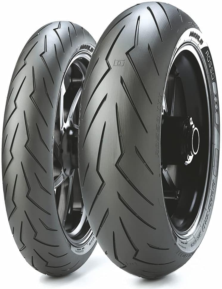 Amazon.co.jp: DIABLO ROSSO III ロッソ3 バイクタイヤ前後セット, 120