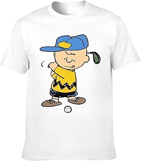 メンズTシャツ スヌーピー チャーリーブラウン ティーシャツ 半袖 夏服 T-Shirts 綿100% ラウンドネック カットソー おしゃれ トップス カジュアル 柔らかい 通気性 XS-3XL