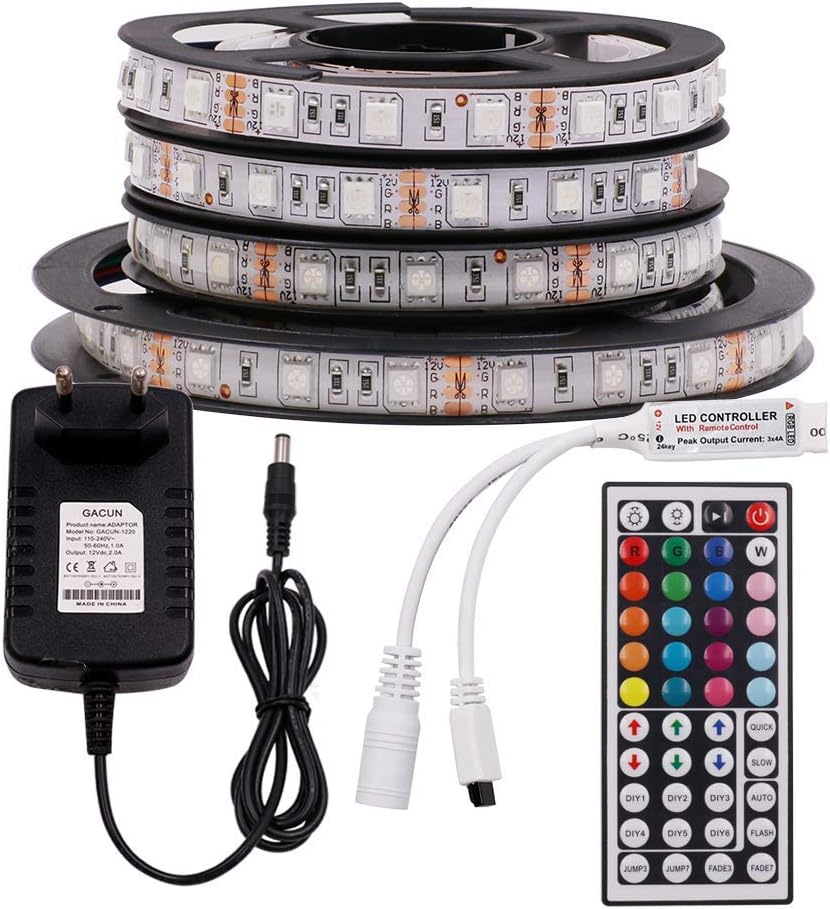 5V Lichterkette Wasserdicht LED Stripe Streifen Leiste 3528