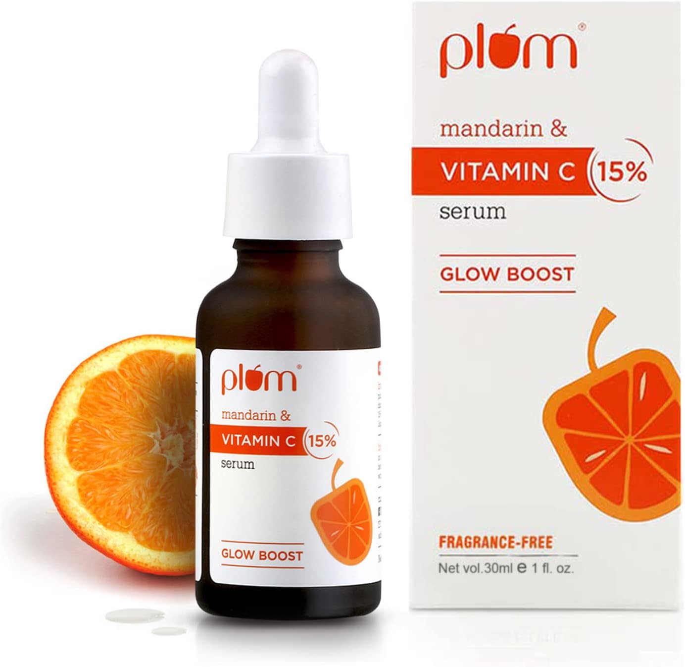 Plum 15 Vitamin C Serum for Face, with Pure Ethyl