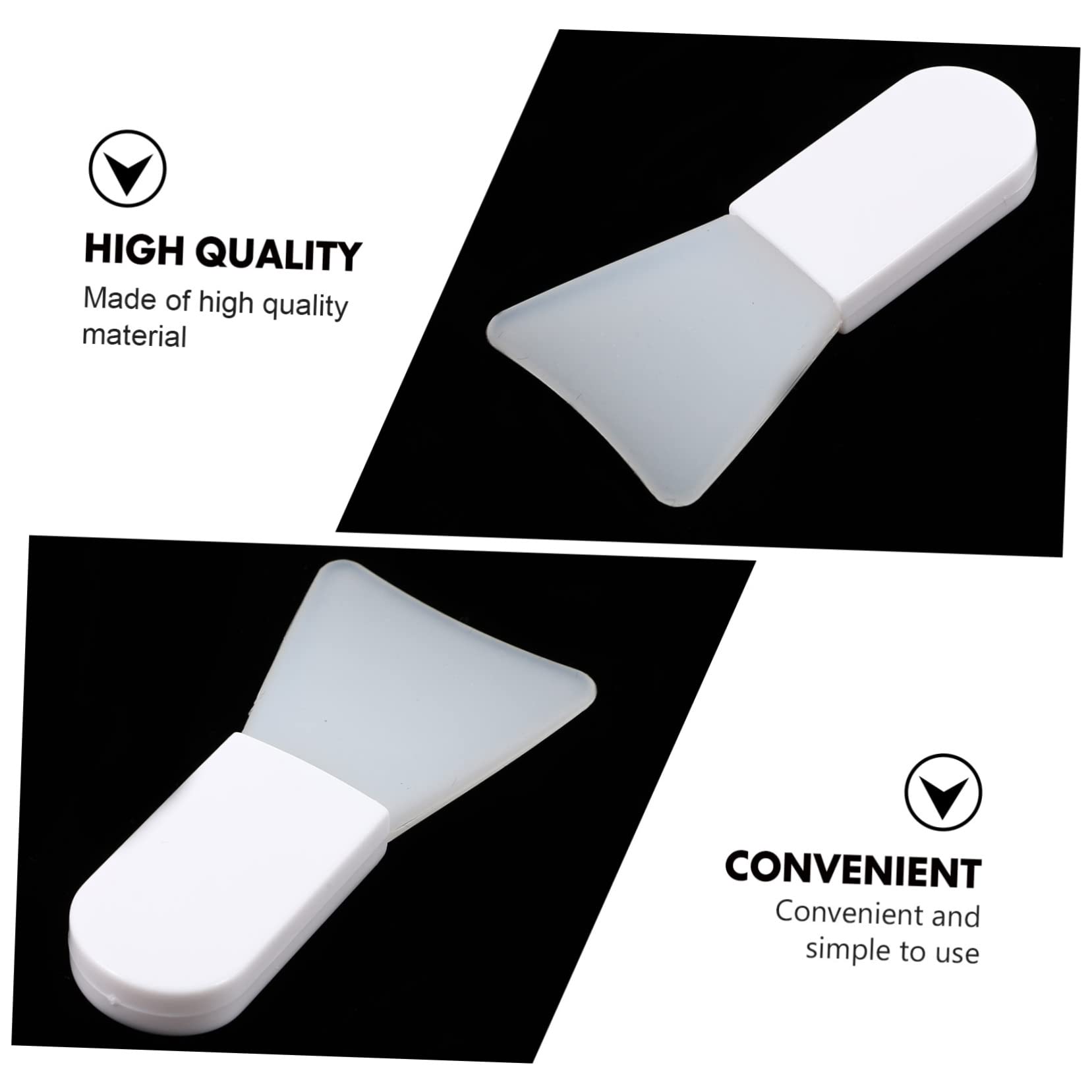 Healeved Face Masks Skincare Tools 6pcs Miniature Facial Cleansing Brush Set for Peel Masks Easy to Use No Waste