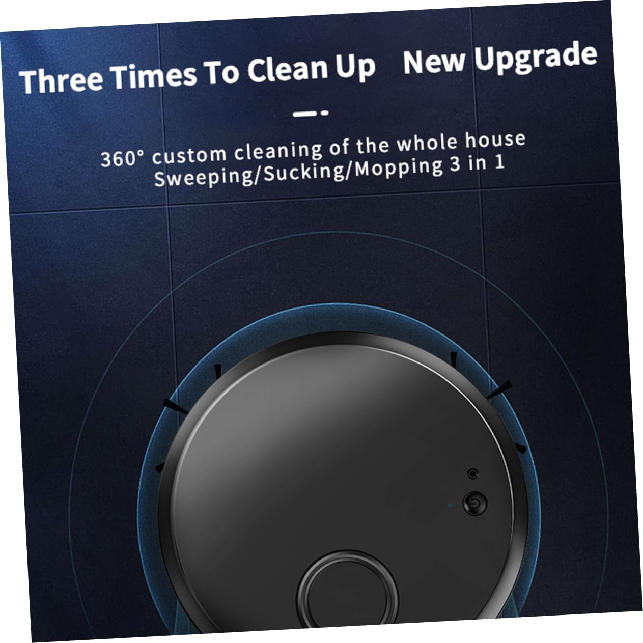 Ultra-Thin Robotic Vacuum Self-Emptying Cordless Cleaner Home Floor Mopping Machine
