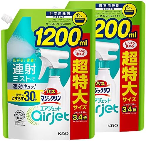 Amazon.co.jp: 【まとめ買い】マジックリン バスマジックリンエア 