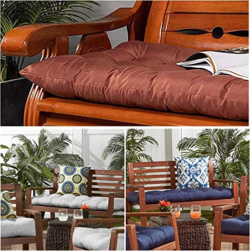 Coussins de chaise d'extérieur imperméables pour dossier inclinable