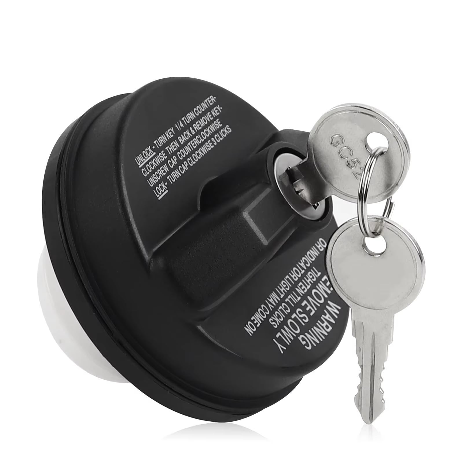Tapa de tanque de combustible con llaves para Jeep Cherokee, Compass y Commander 8