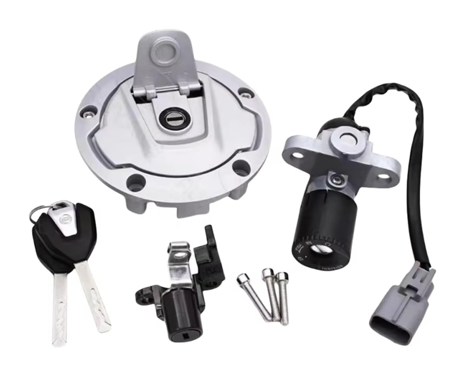 Blocco Accensione Per C&FMOTO Per CF Moto Per CF250NK 250/300 Per NK 250SR 300NK 250NK 250sr Set Chiavi Per Interruttore Accensione E Tappo Del Serbatoio Per Moto Interruttore Moto