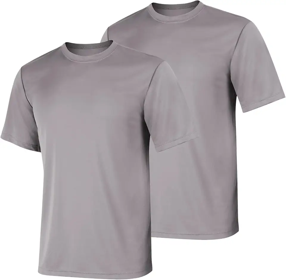 Hanes Men's Cool Dri Performance T-Shirt, Moisture-Wicking Short Sleeve Tee, 40+ UPF Protection, 2 Or 5 Pack