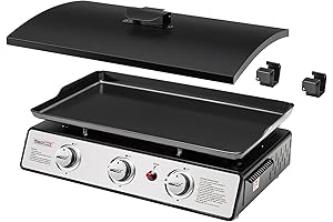 Royal Gourmet PD2301S 24 Inch Portable Gas Grill and Griddle