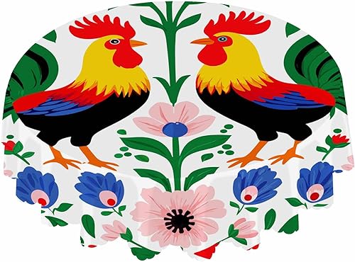 Miniatura 8 de Mantel redondo de música, teclas de piano, notas musicales, color blanco y negro, resistente al agua, de poliéster, mantel decorativo para cocina,