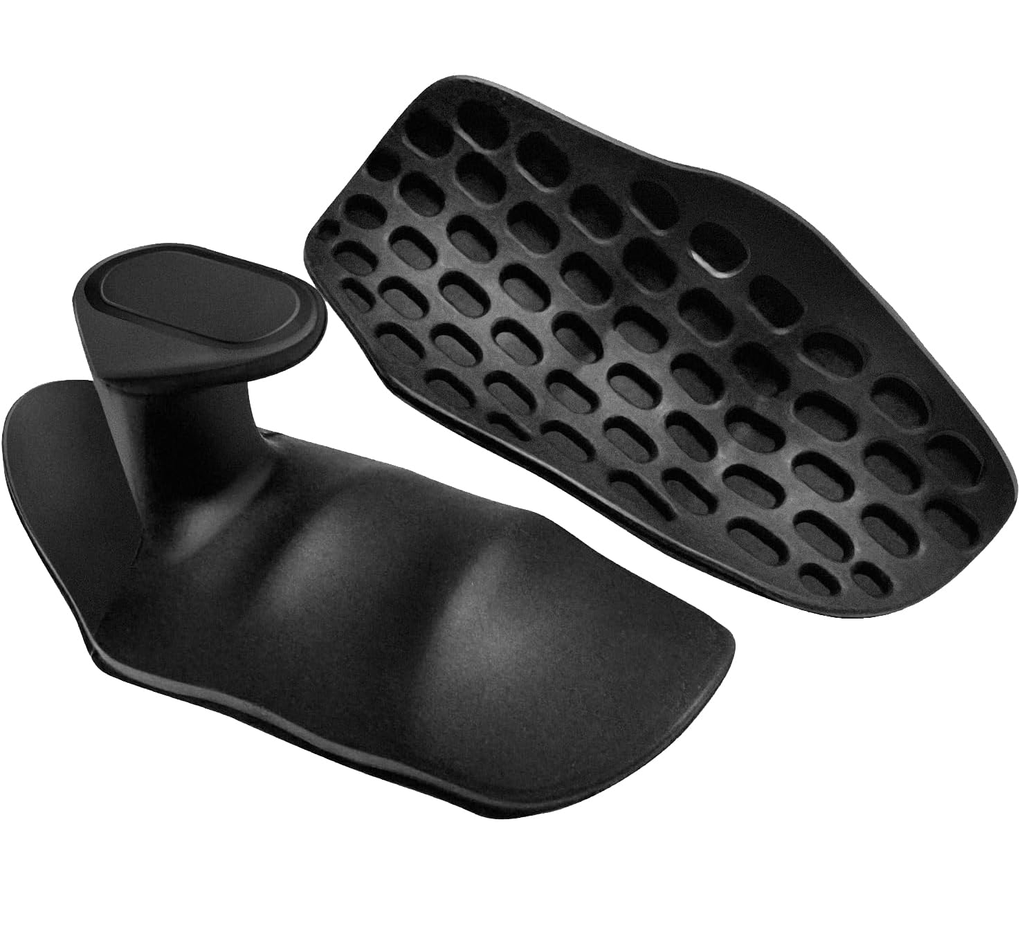 Rubber Weight Lifting Grip for Men - Lifting Hook Straps for Gym Deadlifiting | Gym Gloves for Men Women Anti Slip Grip | Dumbbell Barbell Grip (Black)-picture-30