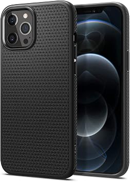 Spigen Liquid Air Case for iPhone 12 Pro Max - Matte Black