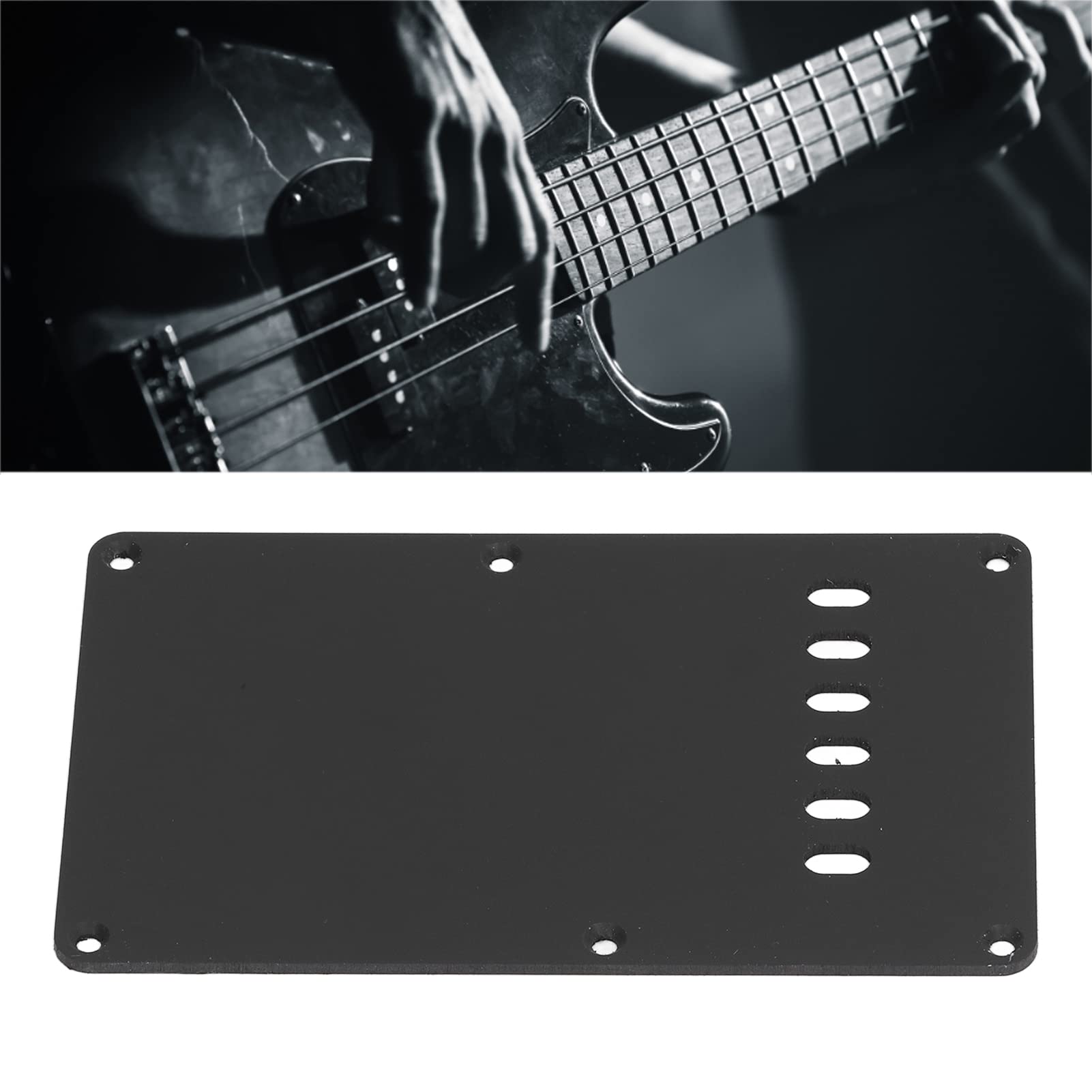 Garosa Plaques De Couverture De Guitare En Plastique 2 Pièces Plaques