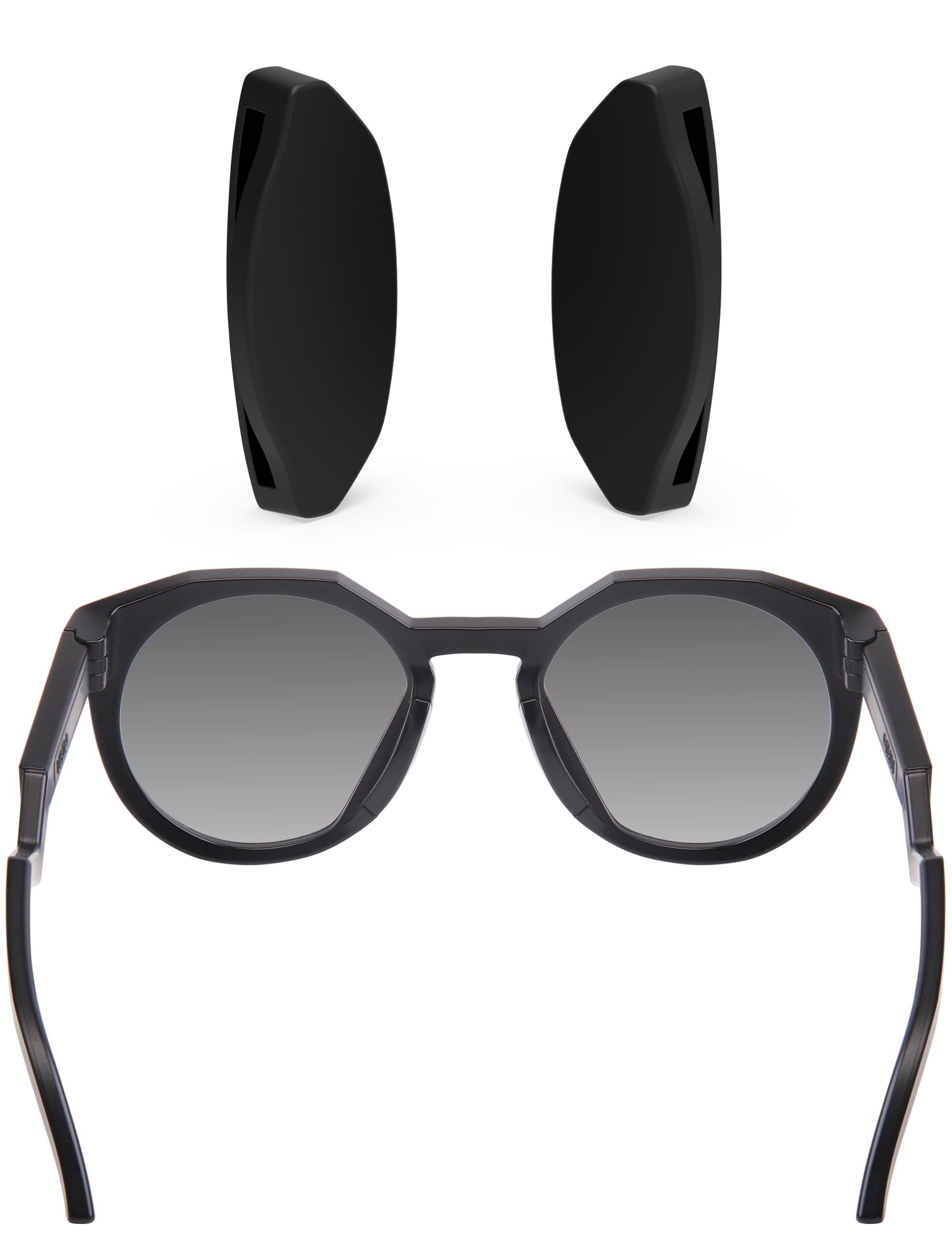 ToughAsNails Black Regular Fit Replacement Nose Pads Nosepieces for Oakley Frogskins Range/Top Knot RX OO9284/Wildrye OO9230/HSTN OO9242/HSTN Metal OO9279 Sunglasses