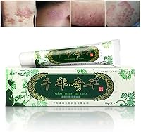 Vista 1 de Oversea Mil Años Crema de Hierbas China Herbal Eczema, Psoriasis Cremas Dermatitis y Eczema Prurito Psoriasis JIULIN Ungüento