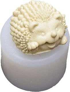 Hedgehog Chocolate Silicone Mold Fondant Molds Animal Mould Soap Mold Bakeware Cupcake Mold(Random color)