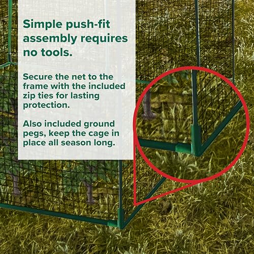 Gardman 7662 Fruit Cage Large, 118" Long x 79" Wide x 79" High - Thumbnail 7