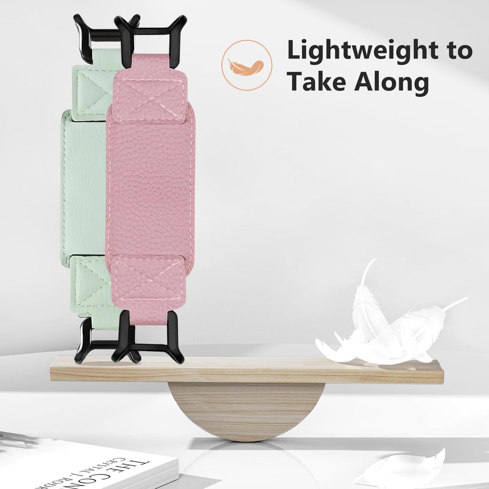 Ebook Reader Hand Strap Covers Set Two Pieces Anti Slip Tablet Straps for Reading Home Work and Outdoor Use — view 6