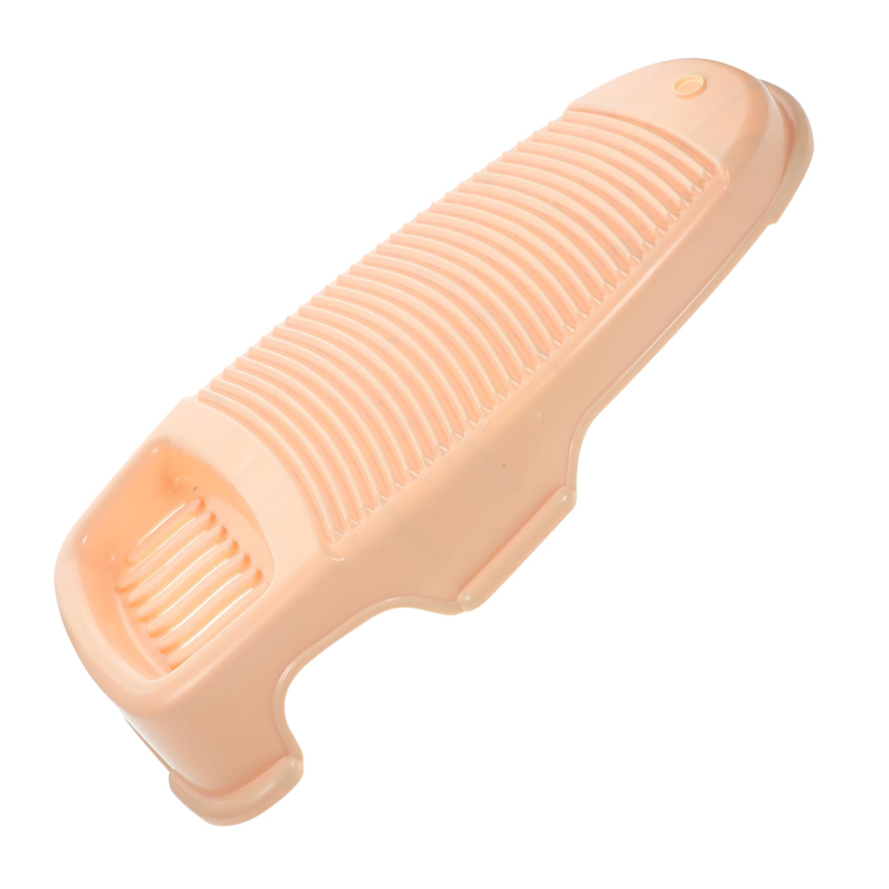 Garneck Thickened Anti-skid Plastic Laundry Washboard Soap Holder Portable Hand Washing Tool for Clothes for Clothes Socks and Towels Space-saving Design