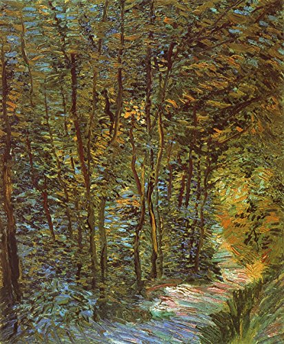 Toile Van Gogh Path in The Woods pour créer une ambiance nature dans votre salon XL