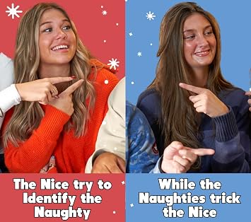 OFF TOPIC Secret Santa: A Mystery Christmas Party Game - Figure Out Who's Naughty and Who's Nice - Christmas Game for Adults