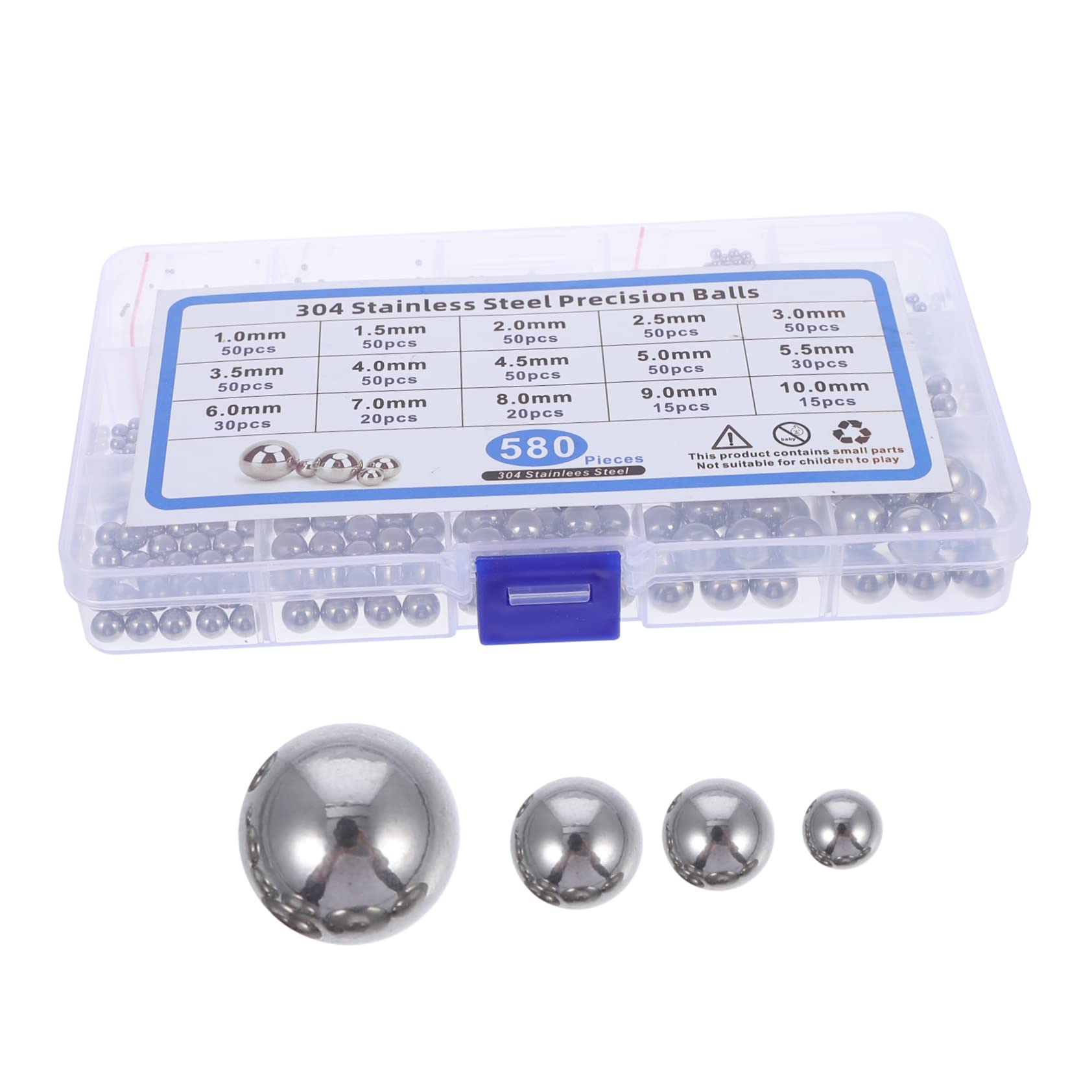 Boules inoxydable kit 580 pièces Alipis pour l'industrie