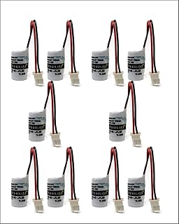 10PC CR14250SE-AB Replacement Battery for MICROLOGIX 1100 PLC - CNC