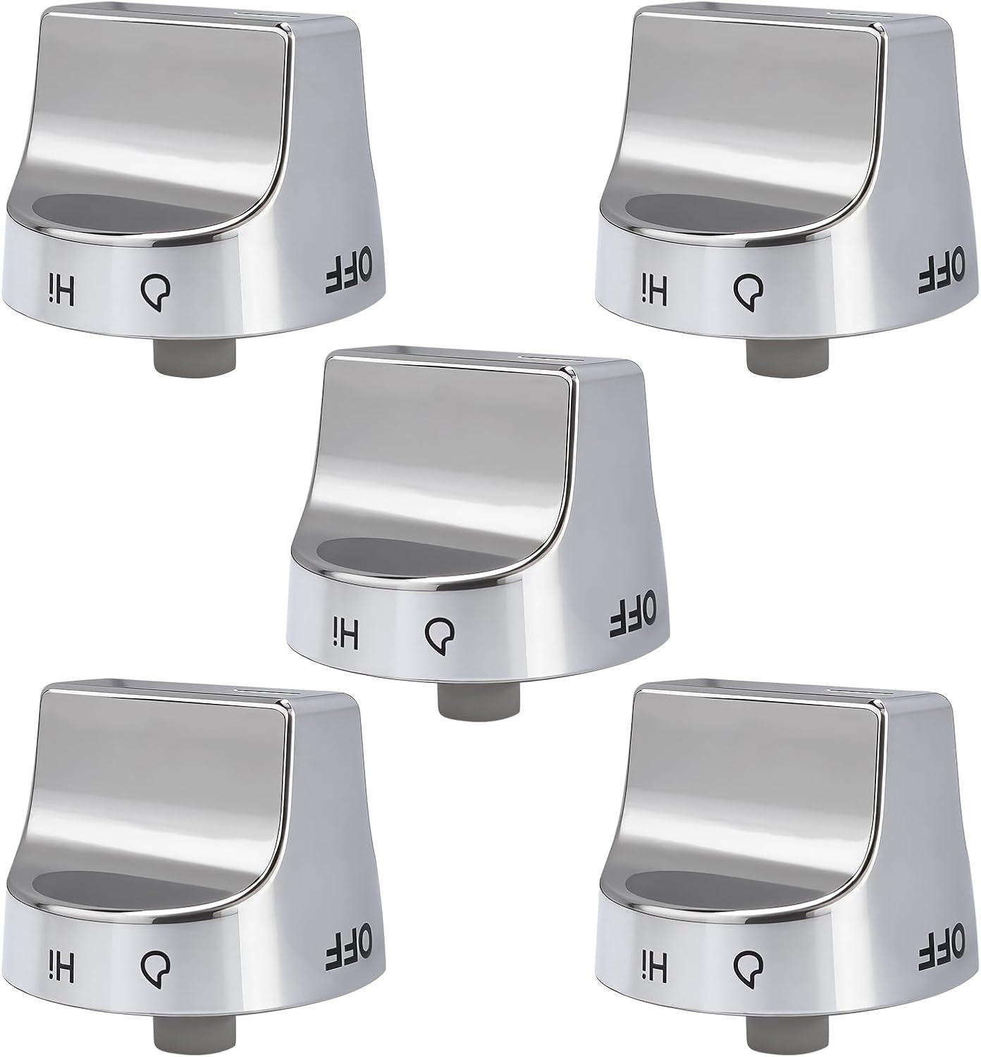 5PC W11620567 Range Control Knob Fits for Whirlpool KitchenAid Maytag Ranges W11620567 Control Knob Replaces 4981570 PS16745048 EAP16745048 FIX16745048