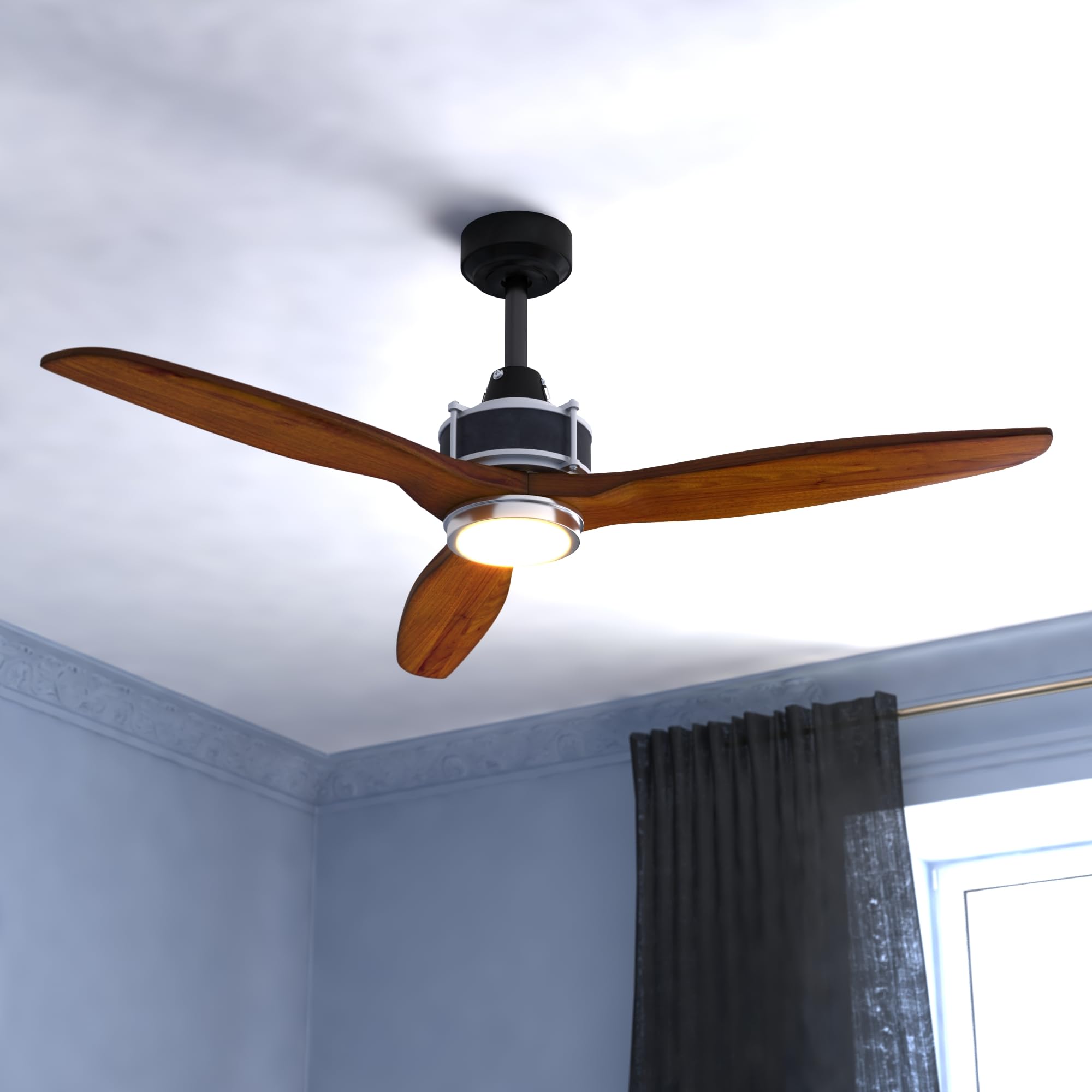 Indoor Rod Mount Ceiling Fan VAXCEL 52