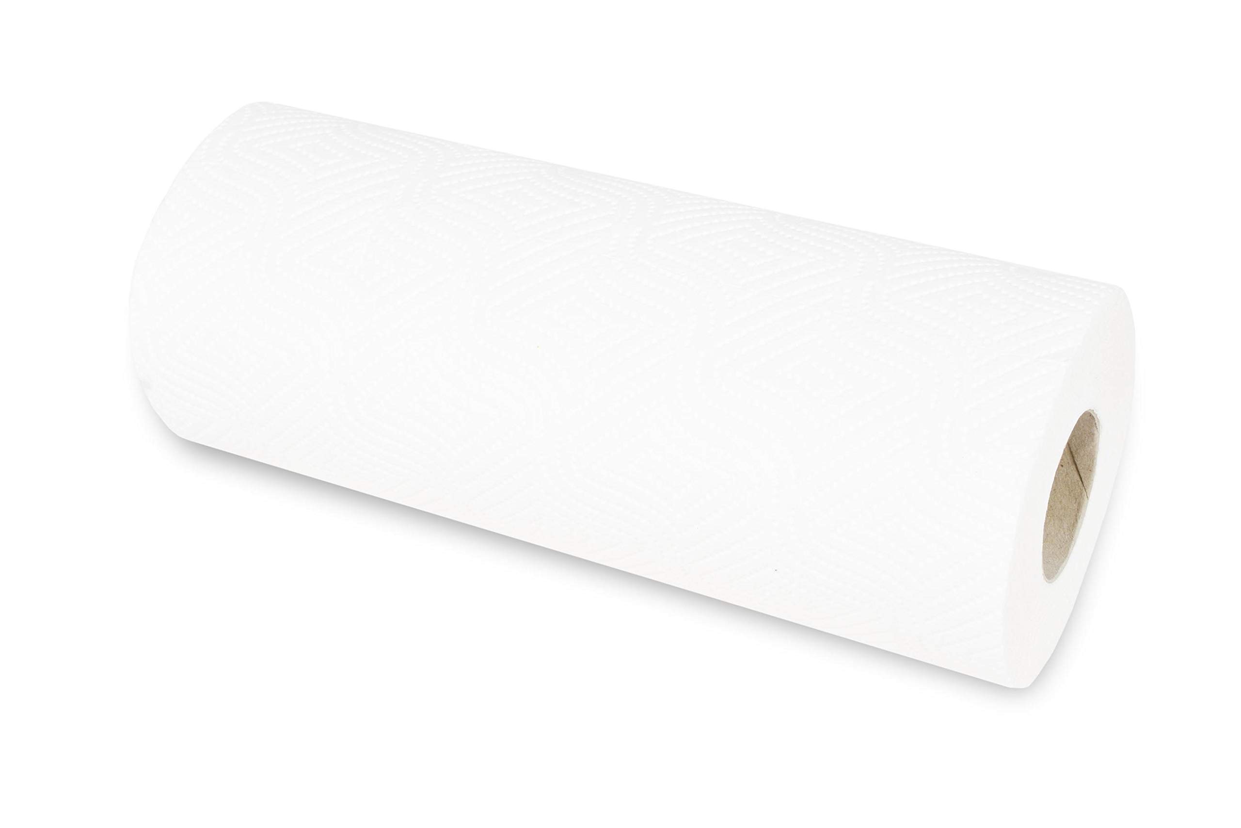 Funny AG 068 - Toallas de papel (3 capas, 50 hojas por rollo, 48 unidades), color blanco