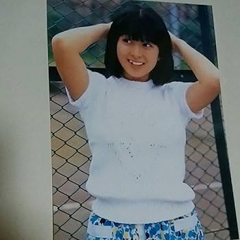 [河合奈保子]激レアフォトプリントTシャツ 新品 サイズL 80年代 河合奈保子]激レアフォトプリントTシャツ 新品 サイズL 80年代