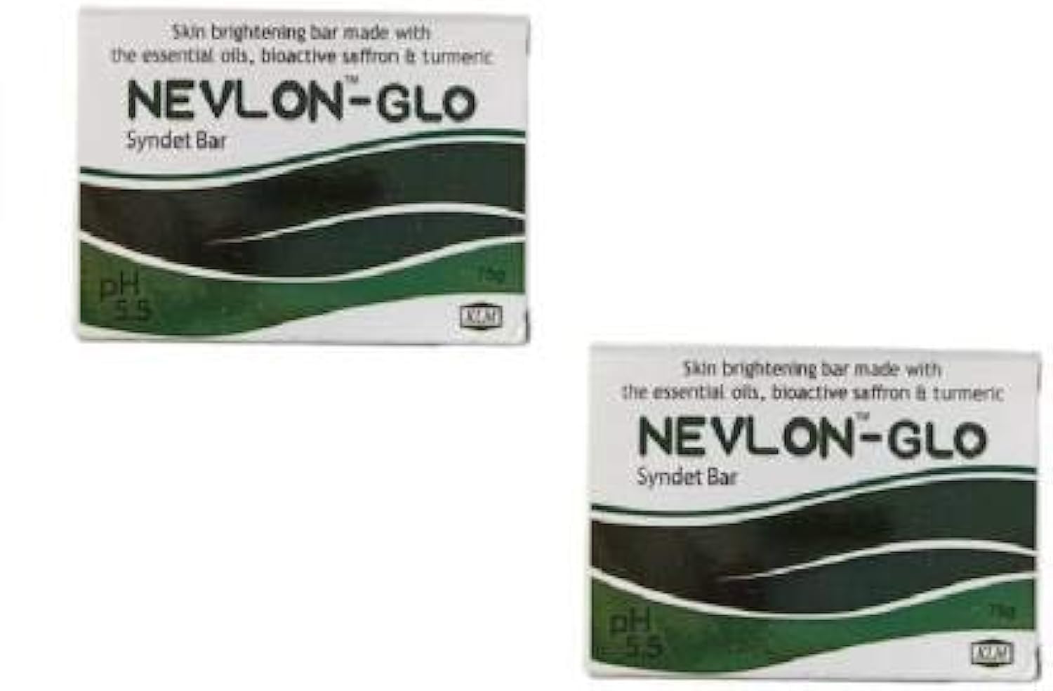 Nevlon Glo Syndet Bar (Pack OF 2 x 75gm)