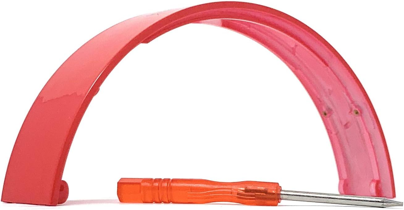 Replacement Top Headband Repair Parts for Beats Wireless Headphones Solo Wireless (Red)
