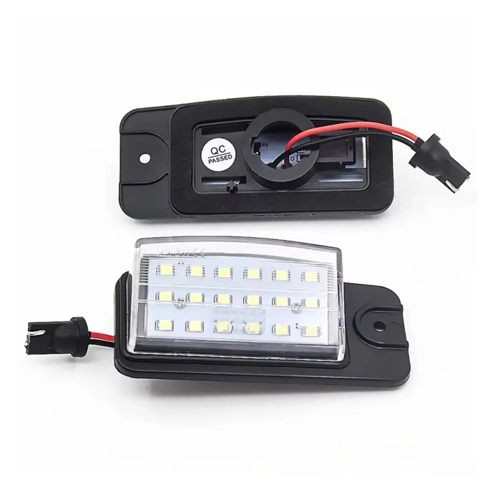 Conjunto Luz Matrícula Para EX35 EX37 QX50 FX35 FX37 FX50 QX70 EX25 Q45 2 Uds 6000K Luces LED Blancas Para Matrícula Lámparas Con Números