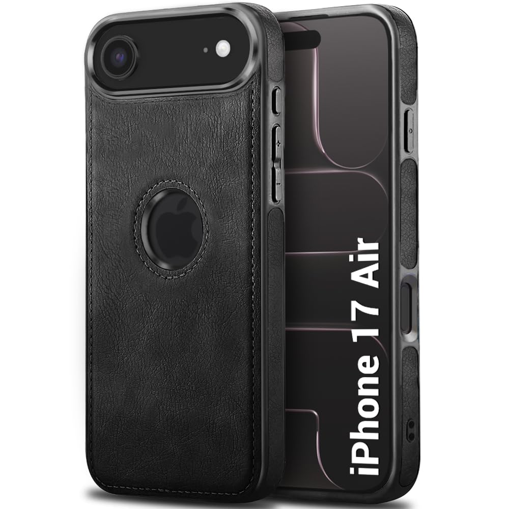 TheGiftKart Genuine Leather Finish Back Cover Case for iPhone 17 | Shockproof Design | Raised Edges for Camera & Screen Protection | Stunning Minimalist Design Back Case Cover (Chrome Sides, Brown) — Amazon image 20