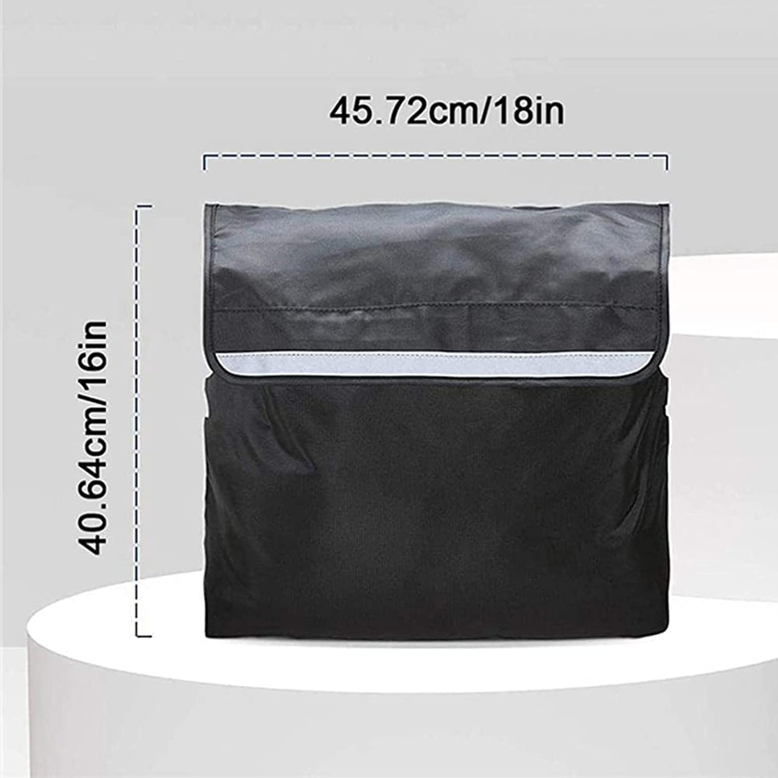 Bolsa Universal para Silla De Ruedas, Mochila Multifunción para Scooter De Movilidad con Rayas Reflectantes, para La Mayoría De Las Sillas De Ruedas, Scooters, Andadores, Andadores
