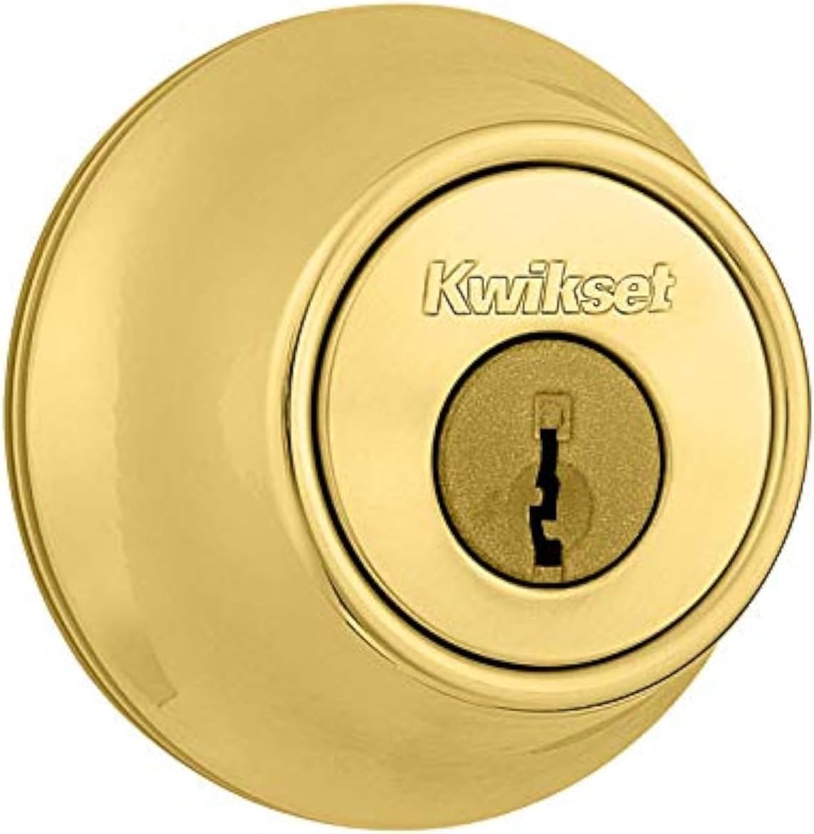 Kwikset 665-S Double Cylinder Deadbolt With SmartKey From The 660 Series, Polished Chrome - Door