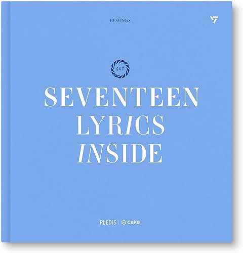 Seventeen Lyrics Inside Global Edition  Producto oficial de Seventeen, 10 Seventeen canciones interpretaciones de letras completas, mercancía de