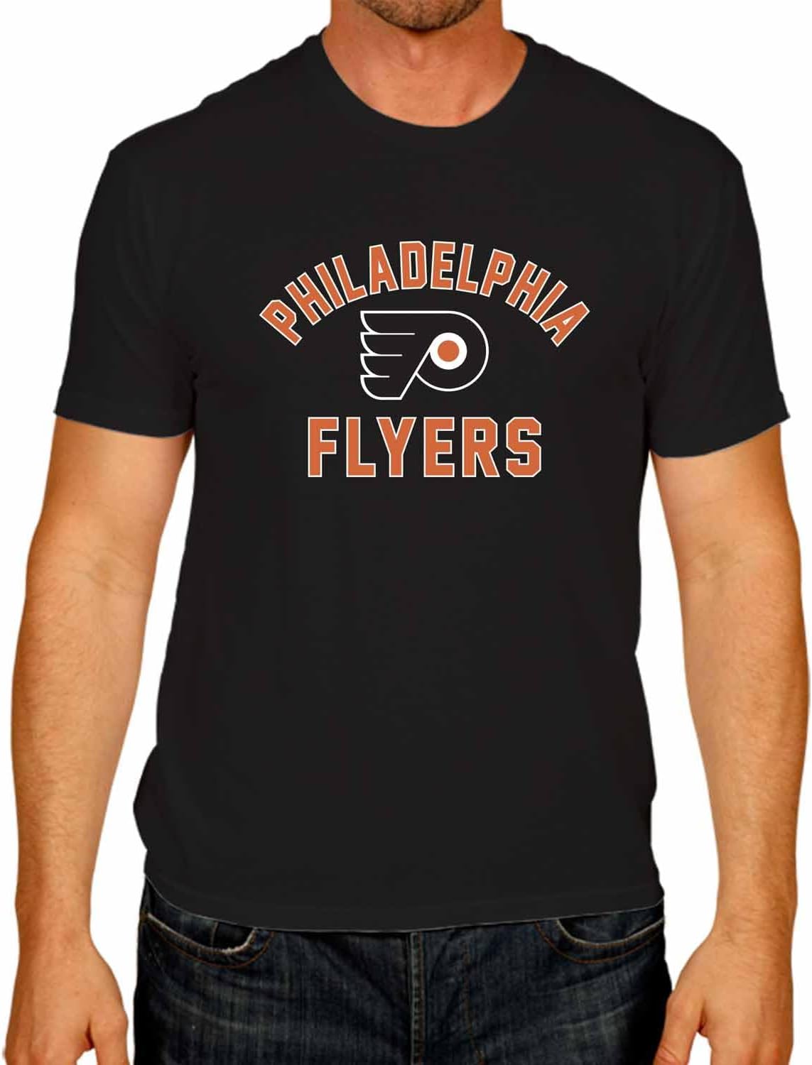 NHL Adult Game Day T-Shirt - 100% Cotton - Tagless Hockey Tee - Short Sleeve - Comfortable and Lightweight