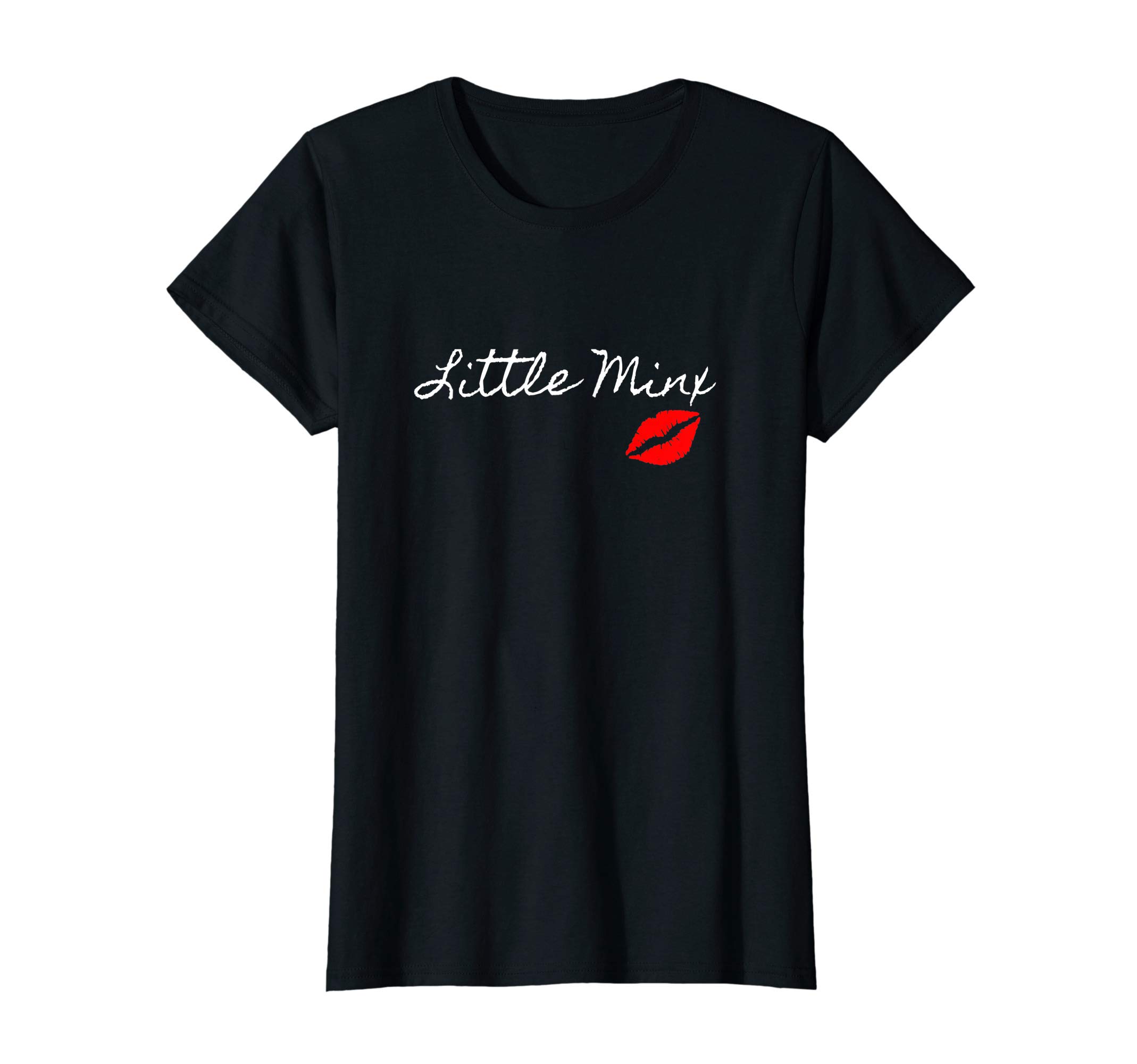 Little Minx Women Confident Gift TeesCute Little Minx Confident Slogan T-shirt