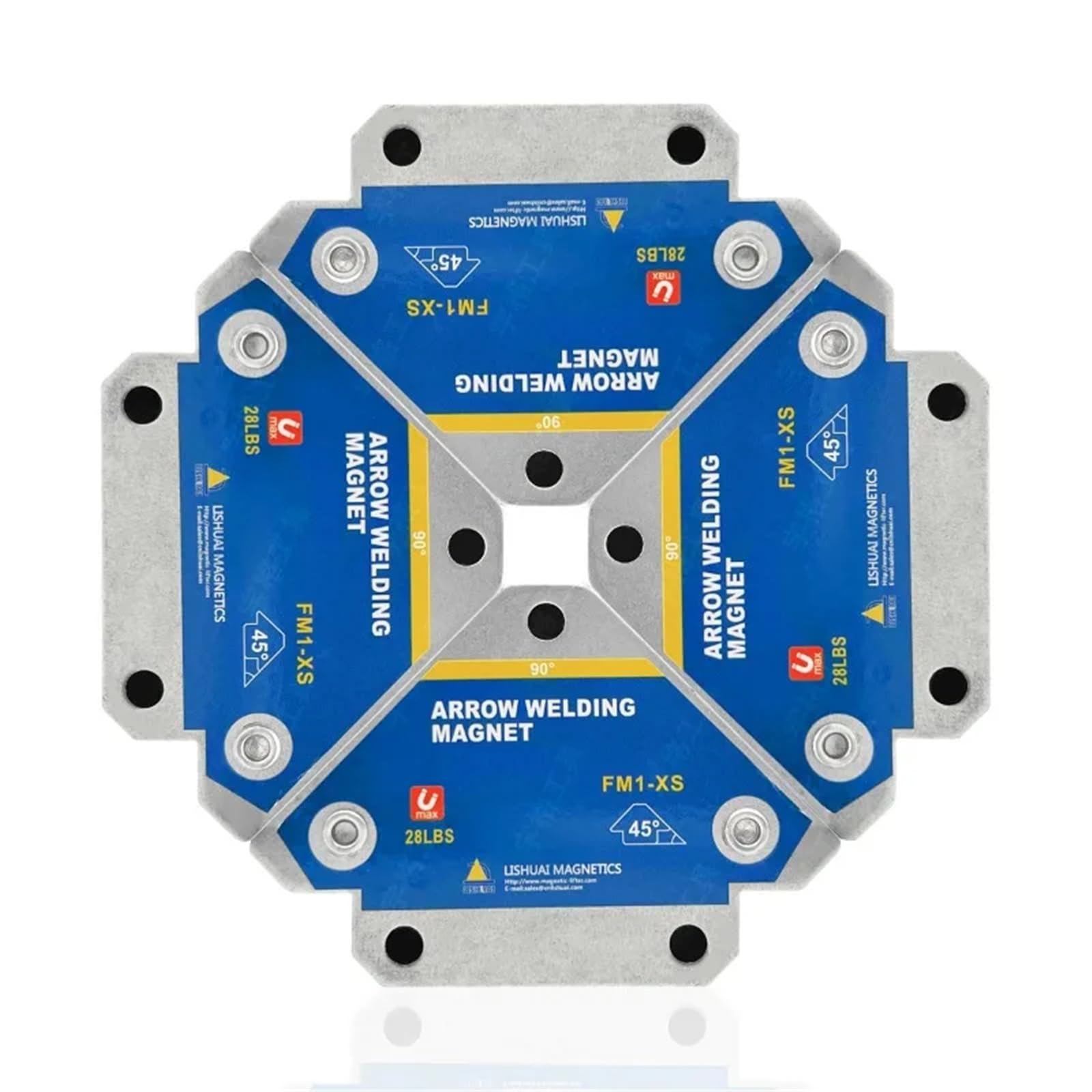 Gabarit à aimant fixe 90 degrés pour assembler et souder facilement