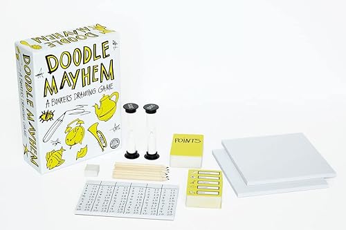 Miniatura 2 de Doodle Mayhem: A Hilarous and Frantically Fast Drawing Game - Juego de fiesta - Juegos familiares para adultos, adolescentes y niños