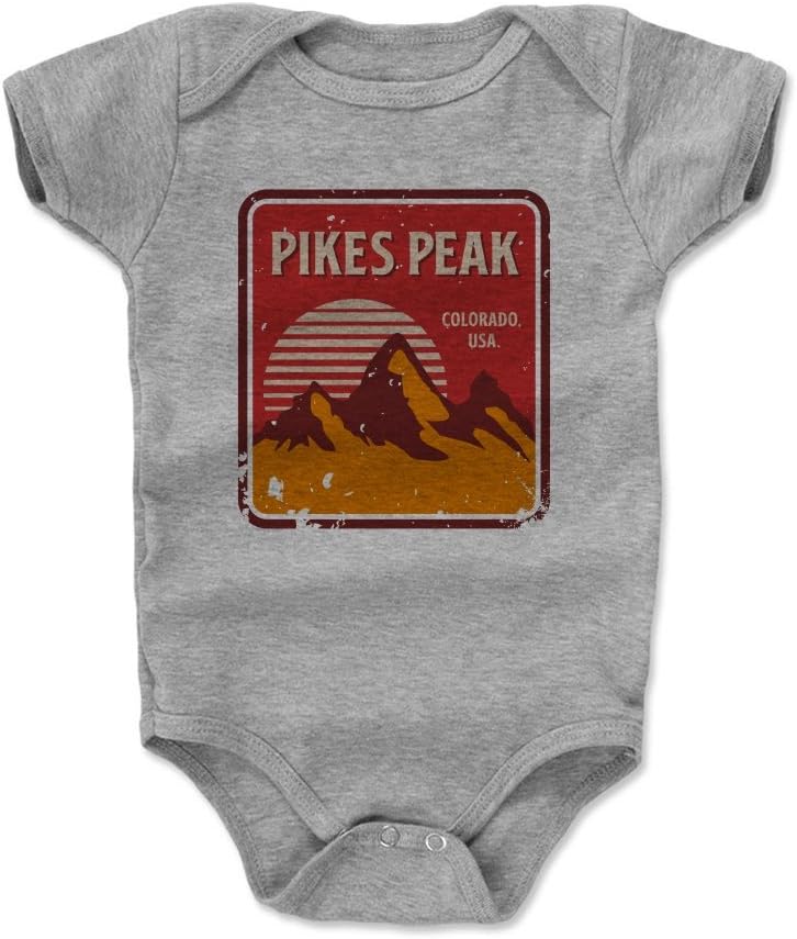 500 LEVEL Colorado Baby Infant One Piece Bodysuit (3-24 Months) - Colorado Pikes Peak