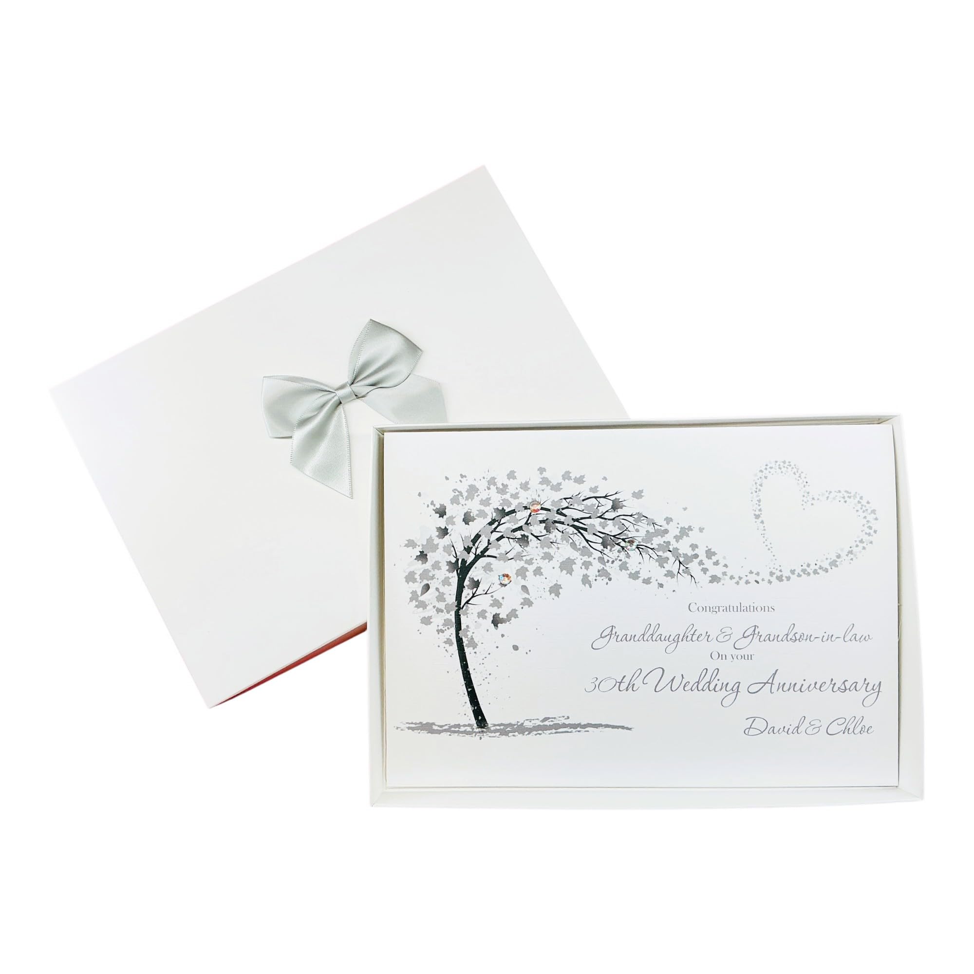 Granddaughter & Grandson-In-Law 30th Wedding Anniversary Card - SH 158 — image 1